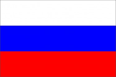 Samolepka - vlajka Rusko