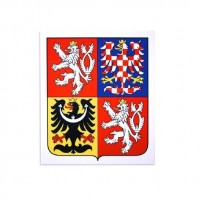 Velký státní znak ČR plastový tištěný