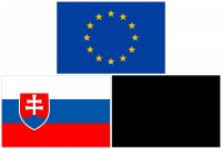 Komplet vlajok SR, E, smton