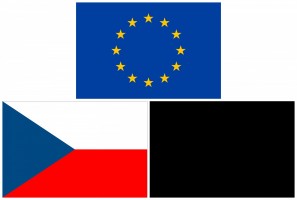 Komplet vlajek �R, EU, smute�n�