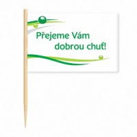 Vlaječka s přáním dobré chuti