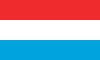 Vlajka Lucembursko