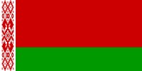 Samolepka - vlajka Bělorusko
