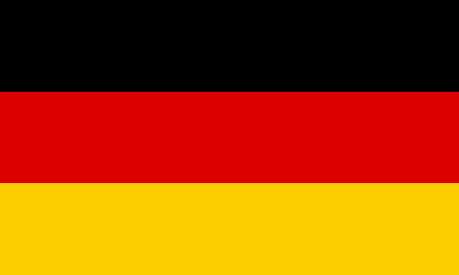 Německá vlajka - 30 x 45 cm