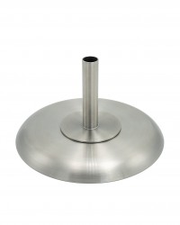 Nerezov kruhov stojan na vlajku