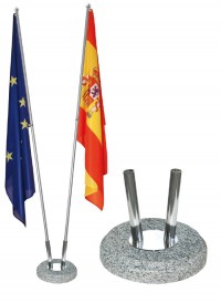 Interi�rov� stojan na vlajku - kame�