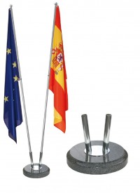 Interi�rov� stojan na vlajku - kame�