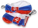 Slovenská vlajka na zrcátka auta - pár