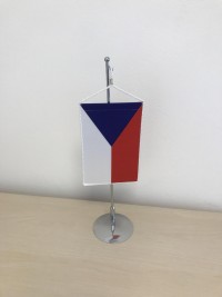 Stojnek kovov chromovan LUX: 35 cm