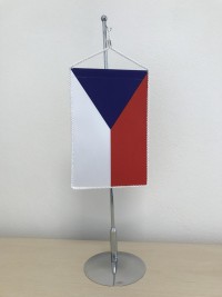 Stojnek kovov chromovan LUX: 35 cm