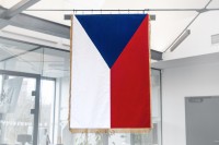 Slavnostní vlajka ČR - sametová