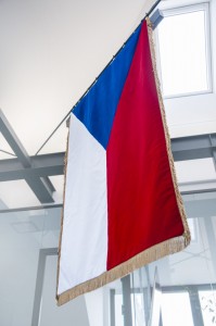 Slavnostn� vlajka �R - sametov�