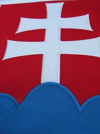 Slavnostn� vlajka SR - sametov�