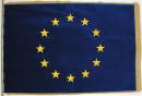 Slavnostn vlajka EU - sametov