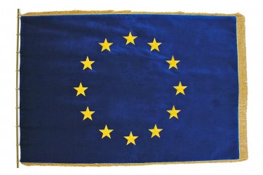 Slavnostn� vlajka EU - sametov�