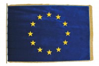 Slavnostn vlajka EU - sametov