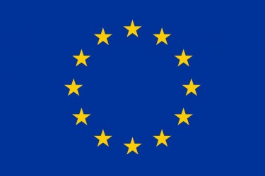 Vlajka EU na inovativn� fas.dr��k