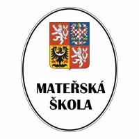 Smaltovan ovl se sttnm znakem a nzvem instituce